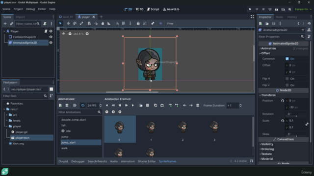 Godot 4 Multiplayer: Make Your Own Online Game – Screenshot 2