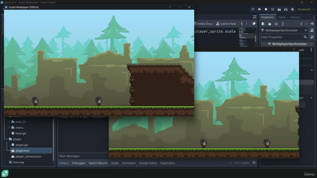 Godot 4 Multiplayer: Make Your Own Online Game – Screenshot 3