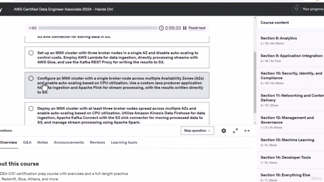 AWS Certified Data Engineer - 3 Extra Practice Exams! – Screenshot 2