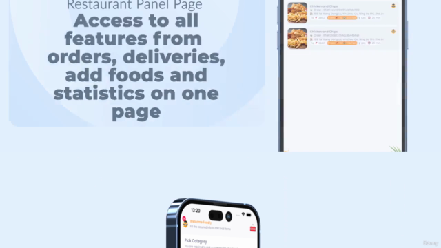 Flutter Restaurant App For Multi Vendors | Advanced System – Screenshot 2