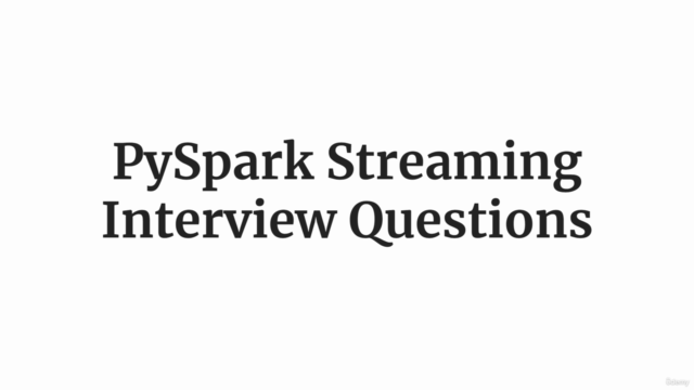 600+ PySpark Interview Questions Practice Test – Screenshot 2
