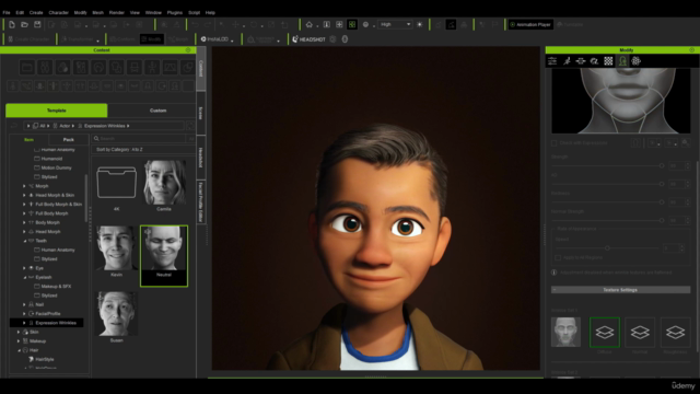 Creating A 3D Stylized Character Quickly And Easily For Film – Screenshot 2