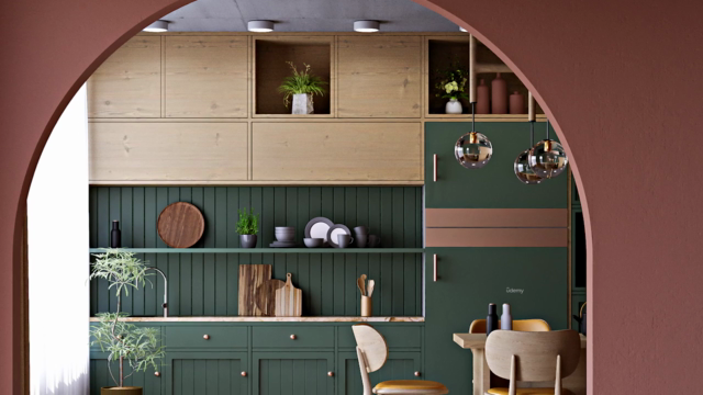 Interior Design in 3Ds Max and Corona Renderer | Kitchen - Screenshot_01