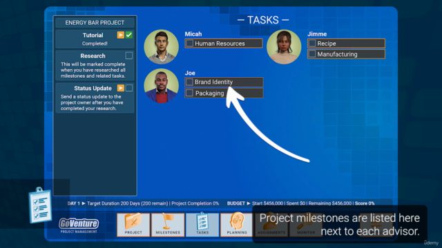 Project Management SUPERHERO | Simulation-Based Learning – Screenshot 1