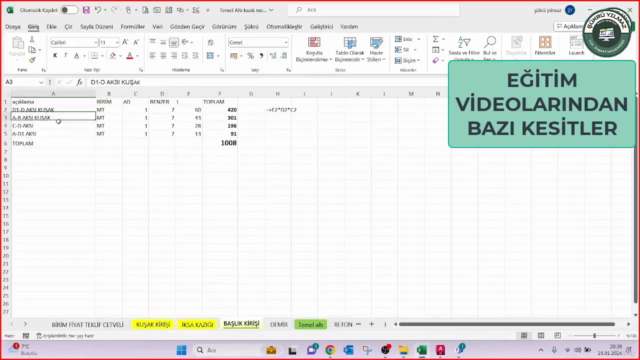 Zemin Güçlendirme Maliyet Yönetimi Eğitimi – Screenshot 1