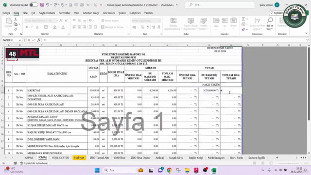 Zemin Güçlendirme Maliyet Yönetimi Eğitimi – Screenshot 4