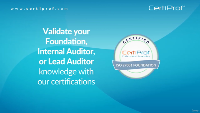 Certificación Profesional Auditor Lider ISO 27001:2022 – Screenshot 3