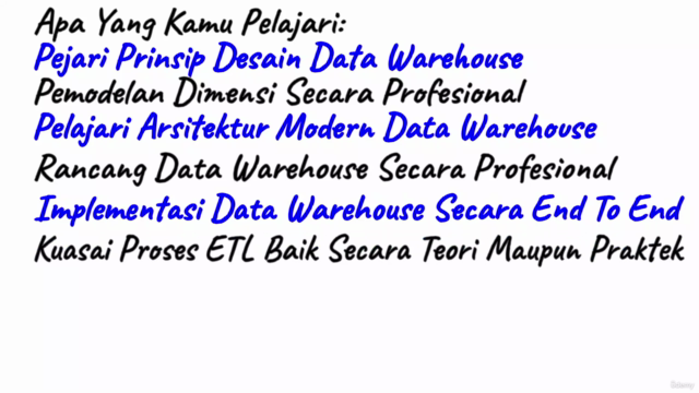 Data Warehouse Professional – Screenshot 3