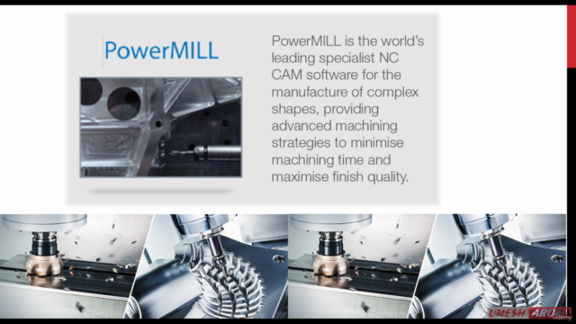 Autodesk PowerMILL 4 Axis & 5 Axis Training (Hindi) – Screenshot 1