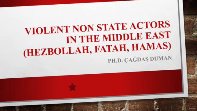 Violent Non-State Actors in the Middle East – Screenshot 1