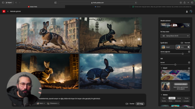 Adobe Firefly + Photoshop Yapay Zeka Görsel Oluşturma – Screenshot 2