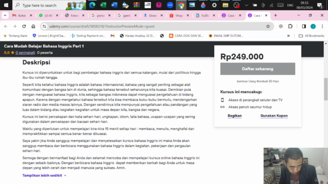 Cara Mudah Belajar Bahasa Inggris Part 1 – Screenshot 2