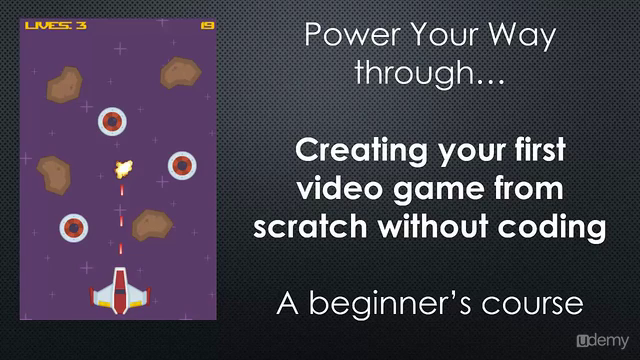 Create your first video game from scratch without coding – Screenshot 1