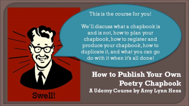 Publish Your Own Poetry Chapbook – Screenshot 4