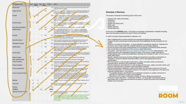 Charging and Fee Proposals for Interior Designers – Screenshot 3