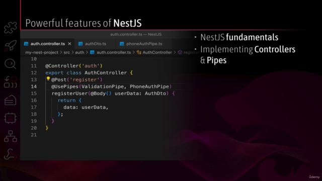 Mastering NestJS – Screenshot 3