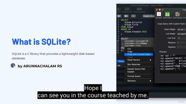 SQLite Ultimate Course 2025 : From Zero to SQL Expert – Screenshot 4