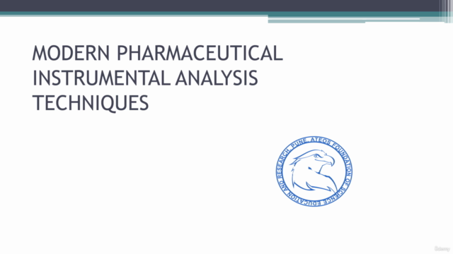 Modern Pharmaceutical Instrumental Analysis Techniques – Screenshot 1