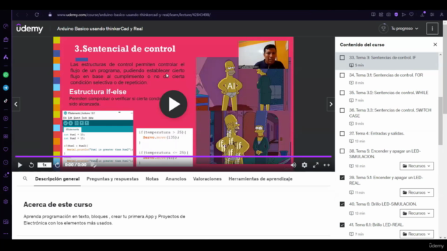 Arduino Basico usando thinkerCad y Real – Screenshot 3