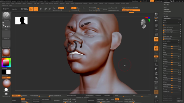 Character Sculpting for Games with ZBrush – Screenshot 1