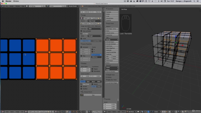 Create a Rubik's Cube in Blender – Screenshot 4