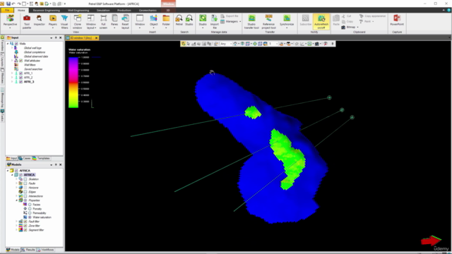 Reservoir Simulation with Petrel RE & Eclipse – Screenshot 2