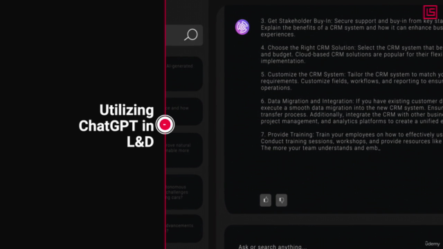 Learning & Development with Generative AI – Screenshot 3