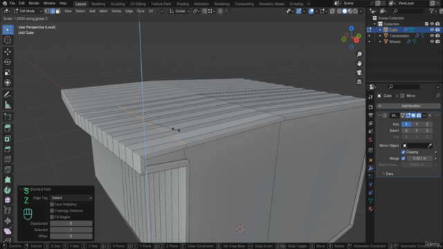 Creation of a realistic Robot on your first day in Blender. – Screenshot 1