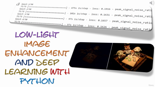 Low-Light Image Enhancement and Deep Learning with Python – Screenshot 1