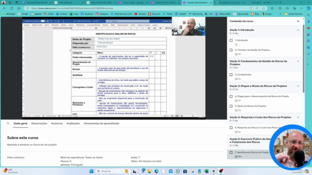 Gerenciamento de Riscos em Projetos – Screenshot 4