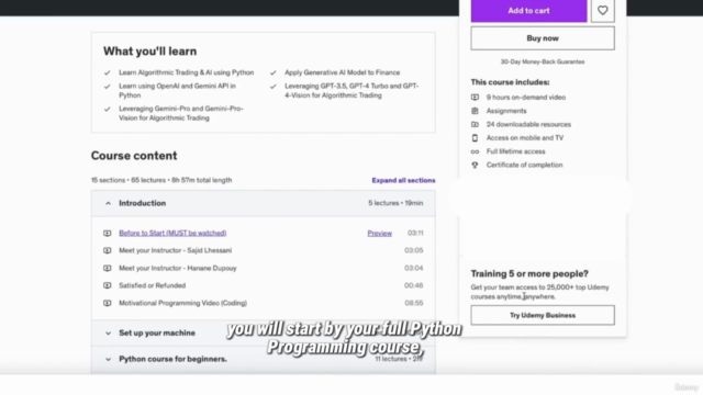 Using Generative AI for Predecting Market Movement – Screenshot 3