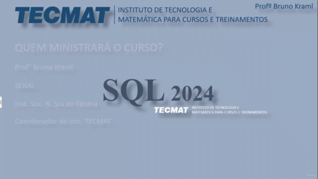 SQL - Banco de dados com SQLite3 – Screenshot 1
