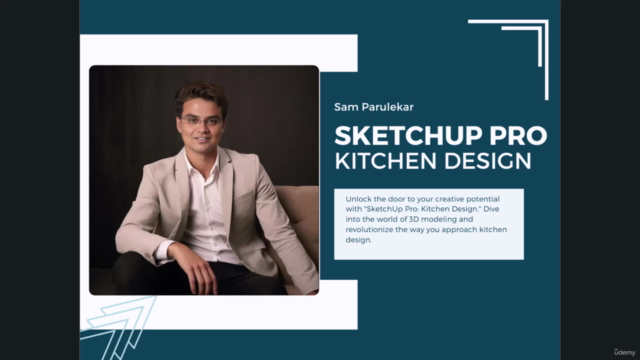 SketchUp Pro - Kitchen Design – Screenshot 1