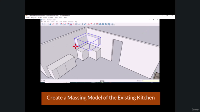 SketchUp Pro - Kitchen Design – Screenshot 2