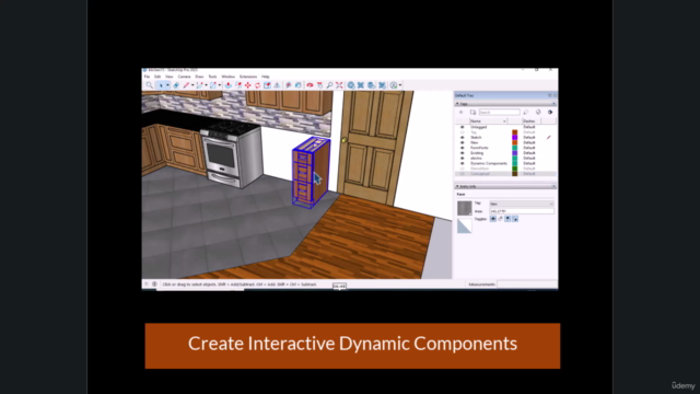 SketchUp Pro - Kitchen Design – Screenshot 4