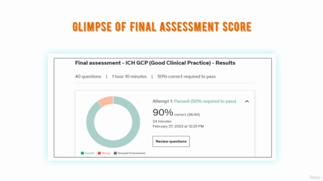 Clinical Research- Advance Course (Audio+Test+Certificate) – Screenshot 4