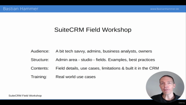 SuiteCRM Field Workshop - Fields & Datatype deep dive – Screenshot 2