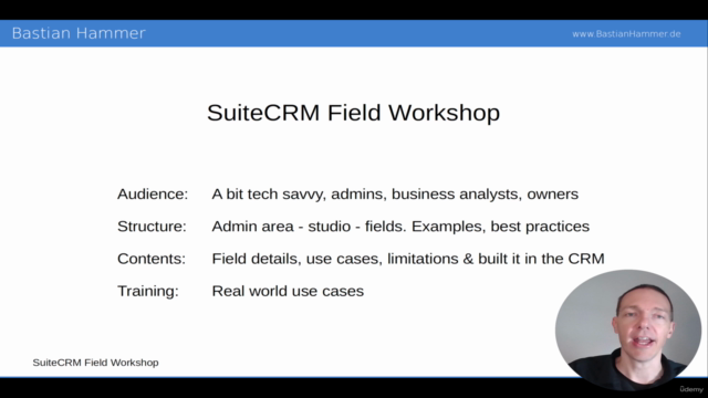 SuiteCRM Field Workshop - Fields & Datatype deep dive – Screenshot 3