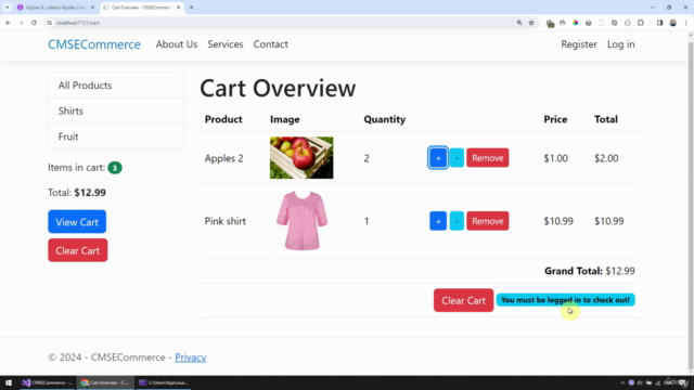 ASP.NET Core 8 MVC Project - CMS and E-Commerce platform – Screenshot 2