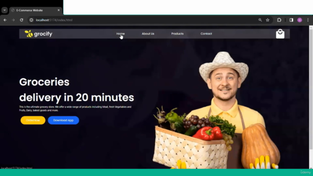 Tailwind CSS Mega Course: Basic to Advanced-Build 3 Projects – Screenshot 1
