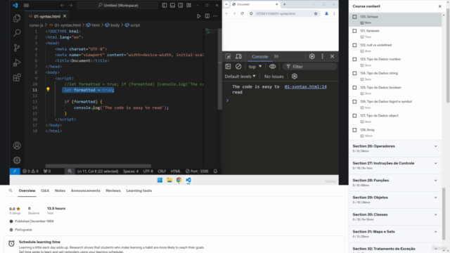 Introdução ao HTML, CSS e Javascript – Screenshot 3