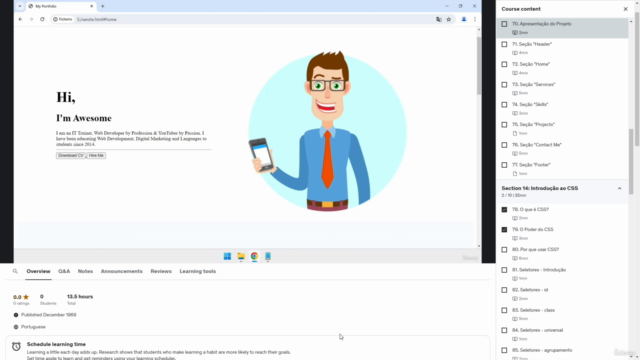Introdução ao HTML, CSS e Javascript – Screenshot 4