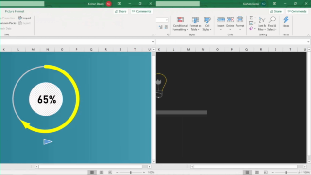 Excel infographics ANIMATION with easy VBA. Skill up now! – Screenshot 1