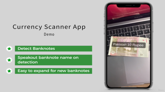 Develop AR Currency Scanner App with Unity - Screenshot_01