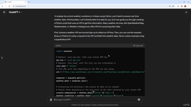 ChatGPT ve DALL-E ile Prompt Mühendisliği & Yapay Zeka – Screenshot 4