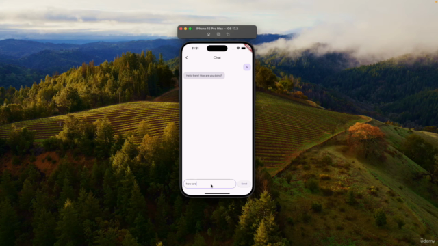 Flutter Chatbot with Gemini – Screenshot 1