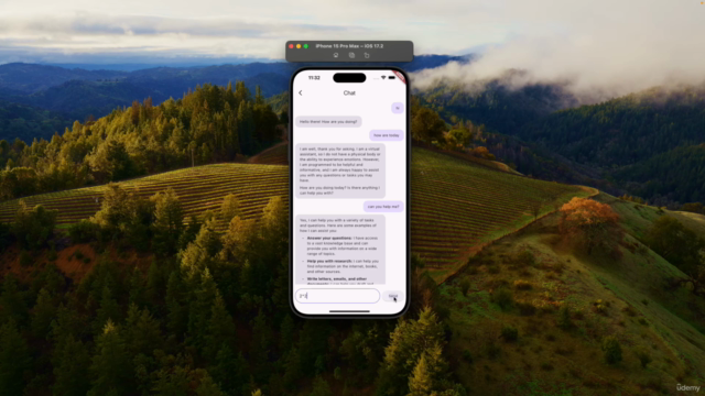 Flutter Chatbot with Gemini – Screenshot 2