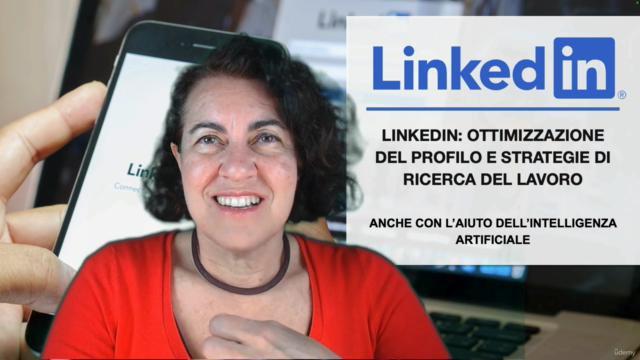 LinkedIn 2024: Ottimizzare il Profilo e Cercare Lavoro – Screenshot 1