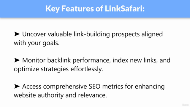 Link Building with LinkSafari - Get Backlinks without Budget – Screenshot 2