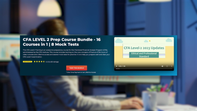 CFA Level 2 Certification - Complete Exam Prep Course Bundle – Screenshot 1